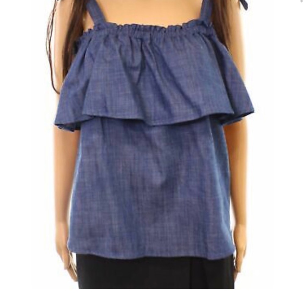 Harlow and Graham denim top